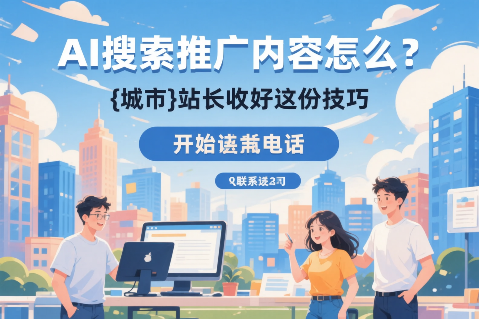 AI搜索推广内容怎么写?石河子站长收好这份技巧