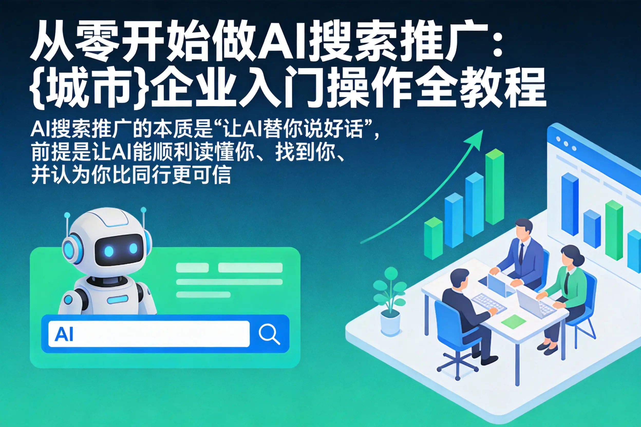 从零开始做AI搜索推广:石河子企业入门操作全教程
