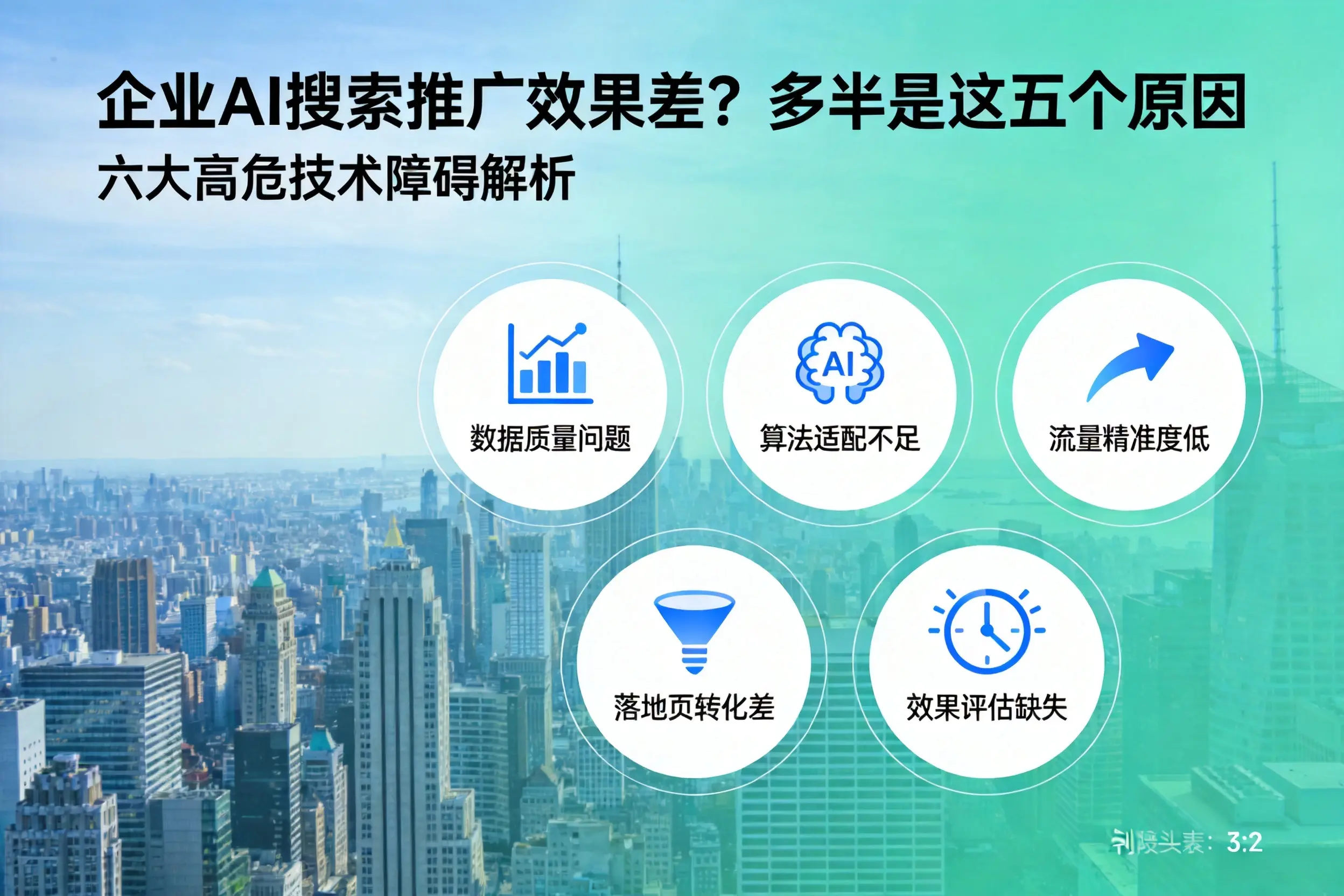 石河子企业AI搜索推广效果差？多半是这五个原因