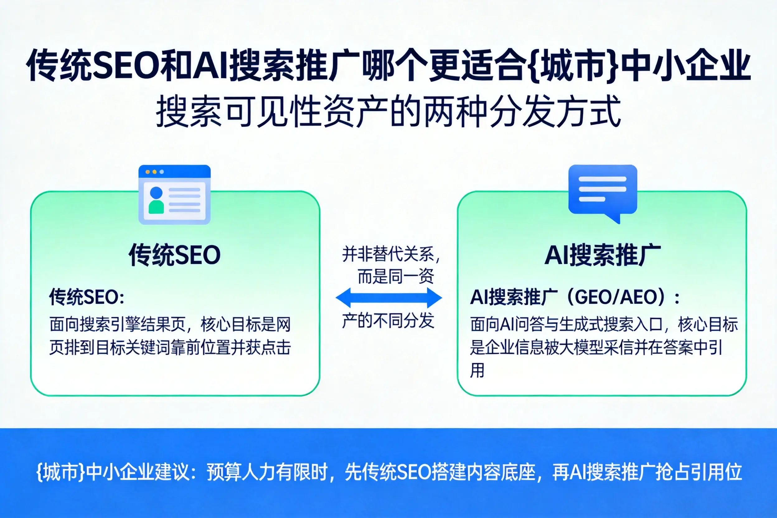 传统SEO和AI搜索推广哪个更适合石河子中小企业