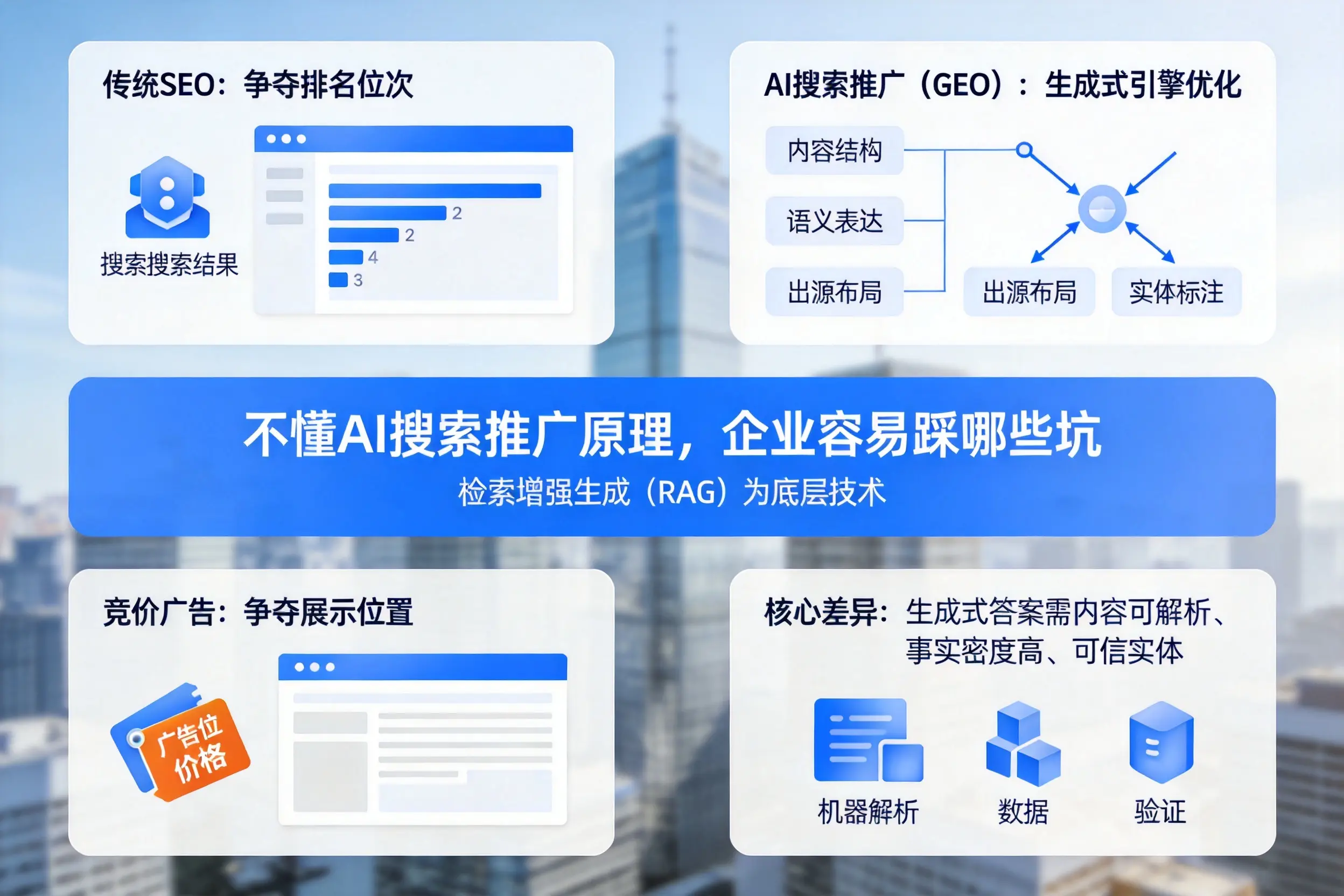 不懂AI搜索推广原理,石河子企业容易踩哪些坑