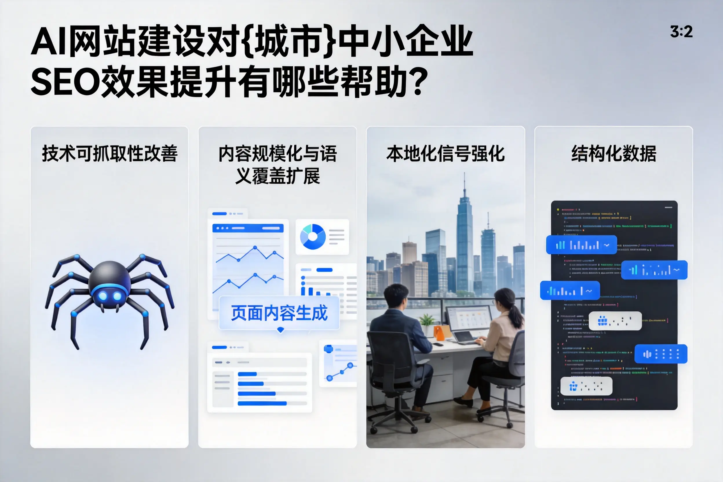 AI网站建设对石河子中小企业SEO效果提升有哪些帮助?