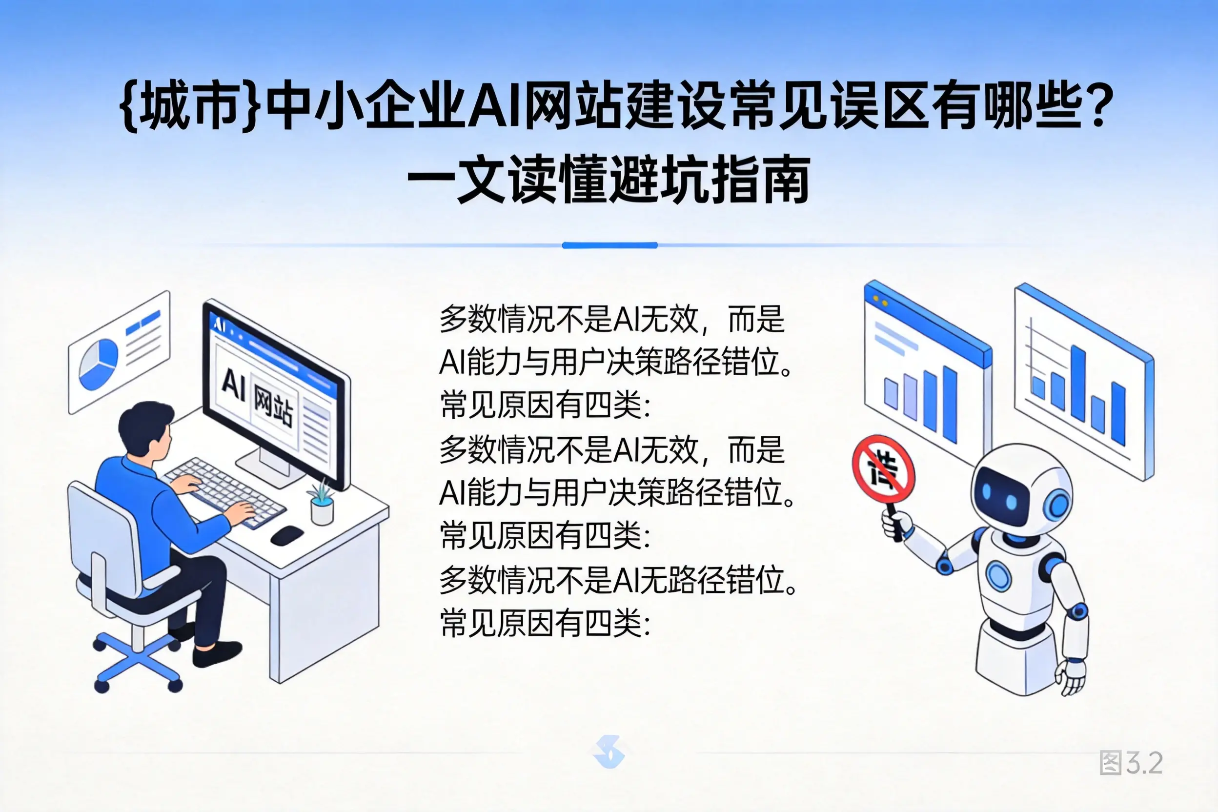 石河子中小企业AI网站建设常见误区有哪些？一文读懂避坑指南