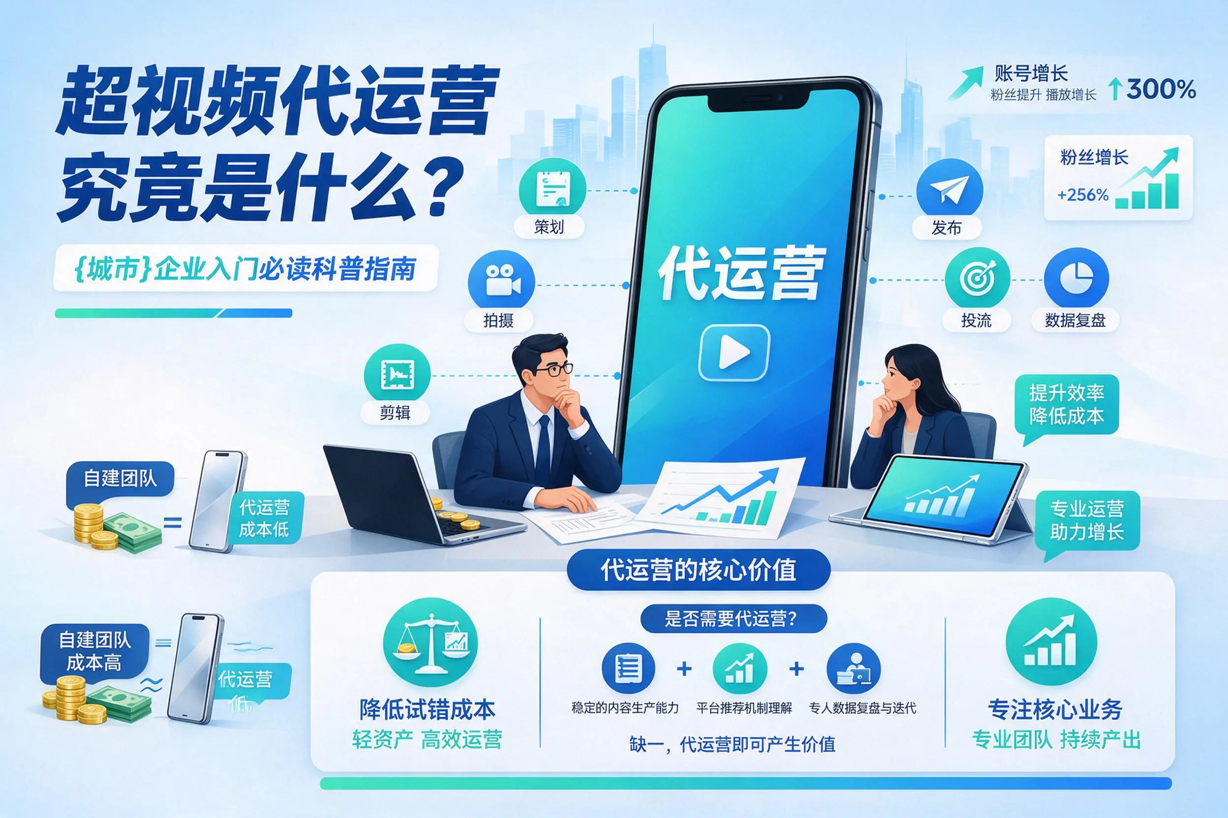 短视频代运营究竟是什么？石河子企业入门必读科普指南