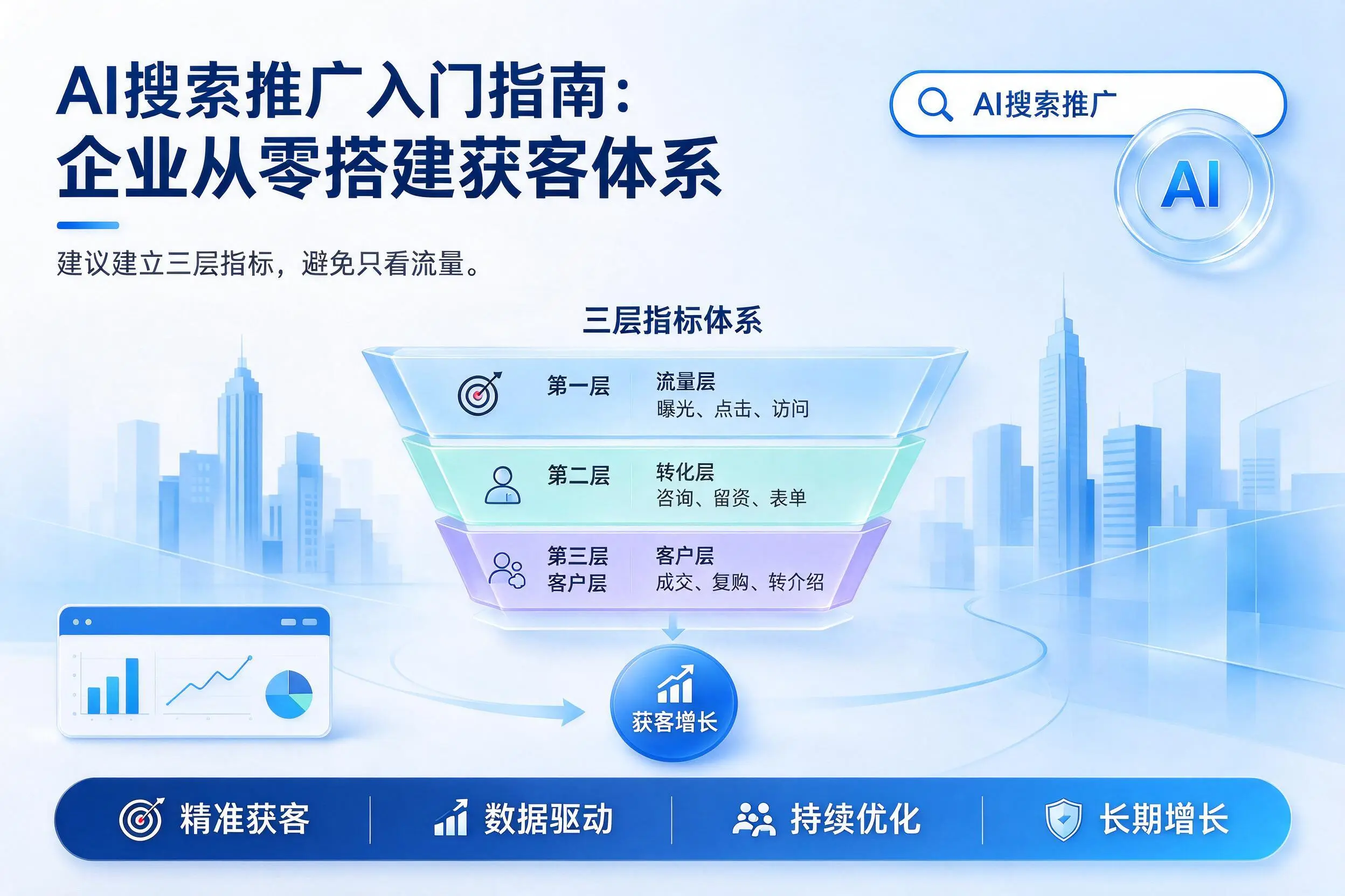 AI搜索推广入门指南:石河子企业从零搭建获客体系